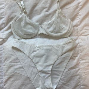 NWOT La Perla Matching Bra & Panties Set